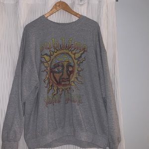 UO slightly distressed sweatshirt